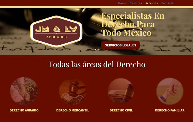 Diseño web para abogados méxico