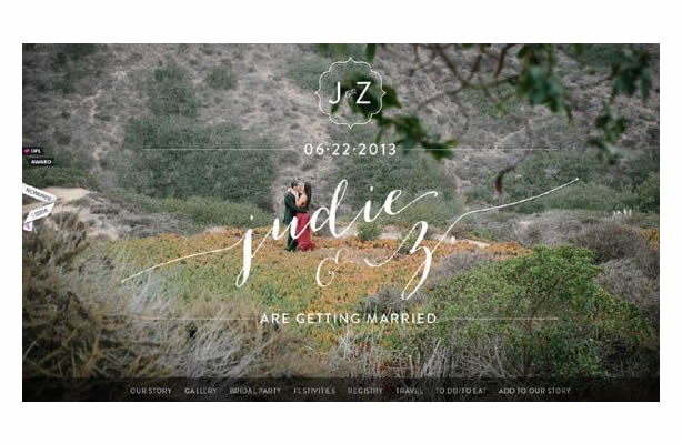 Página web para boda