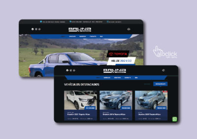 Diseño de página web para concesionaria de autos