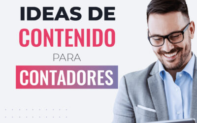 Ideas de contenido para contadores