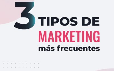 3 Tipos de marketing frecuentes