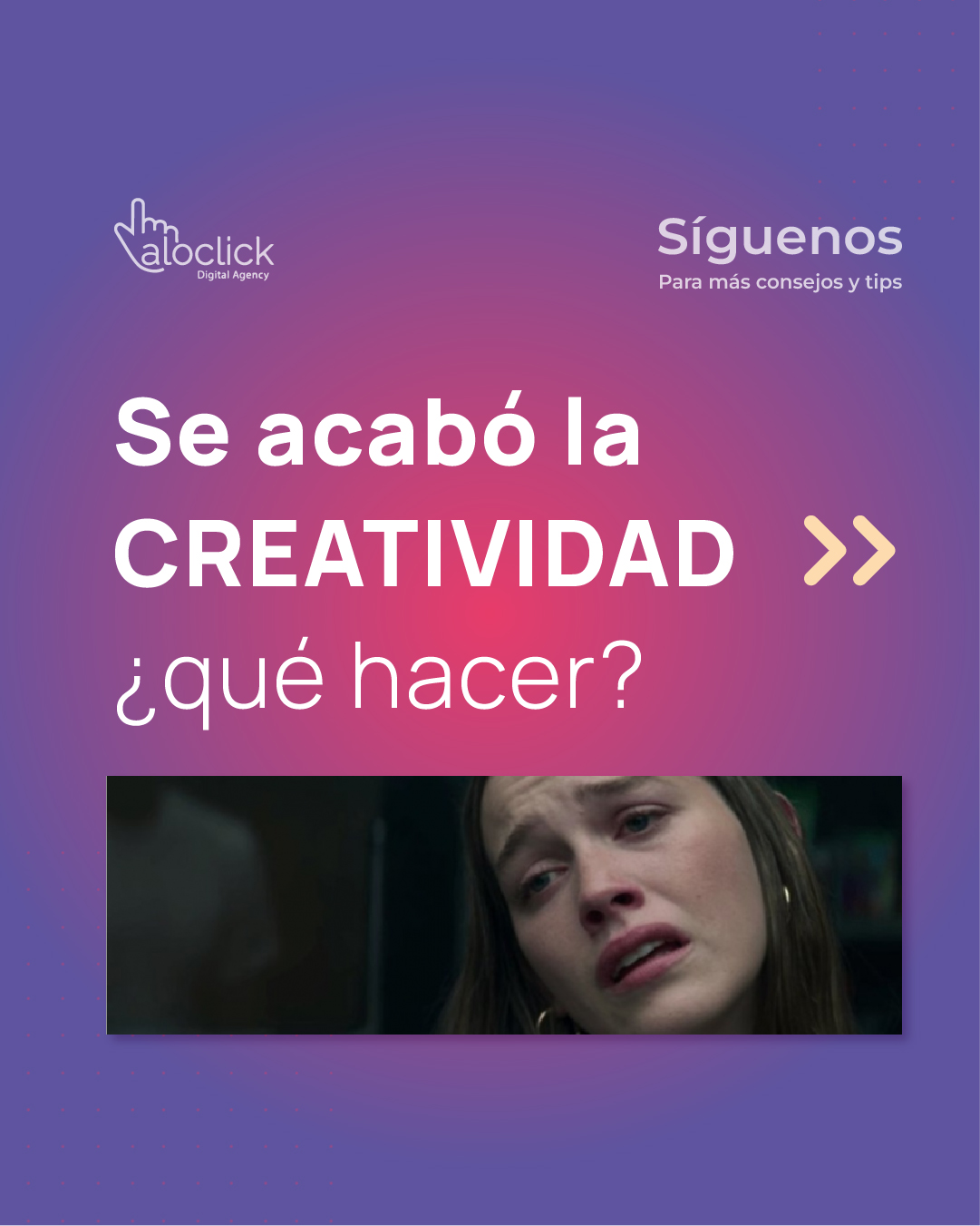 Se acabó la creatividad ¿Qué hacer?