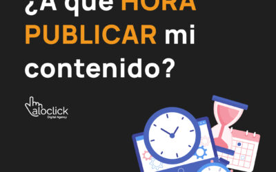 ¿A qué hora publicar contenido en redes sociales?