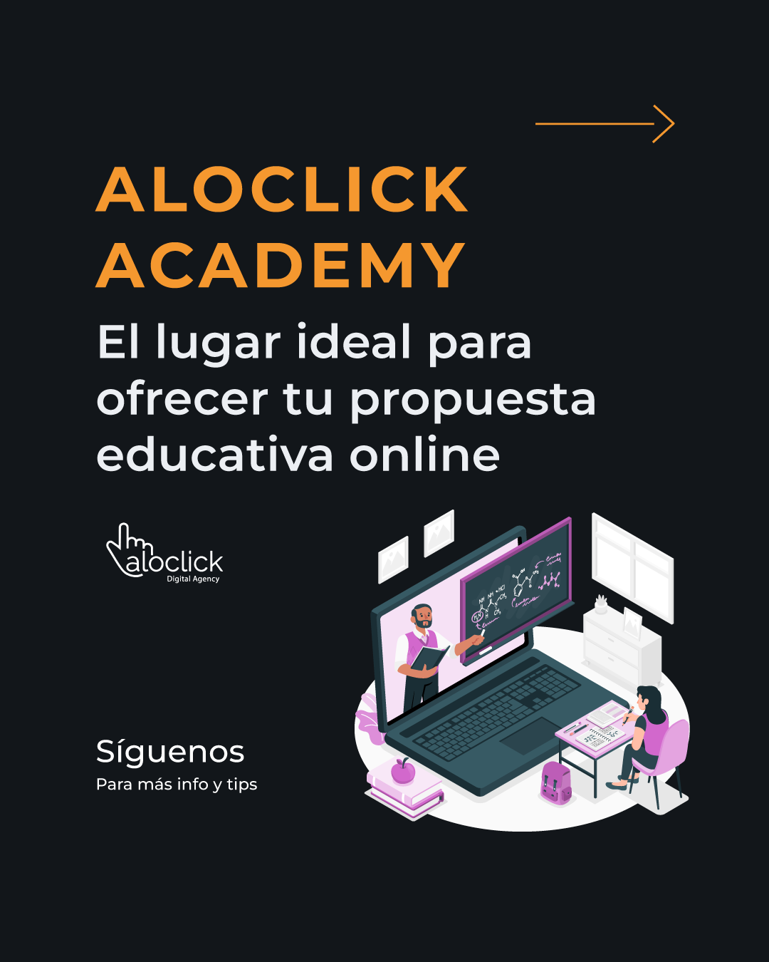 ¡Únete a Aloclick Academy!
