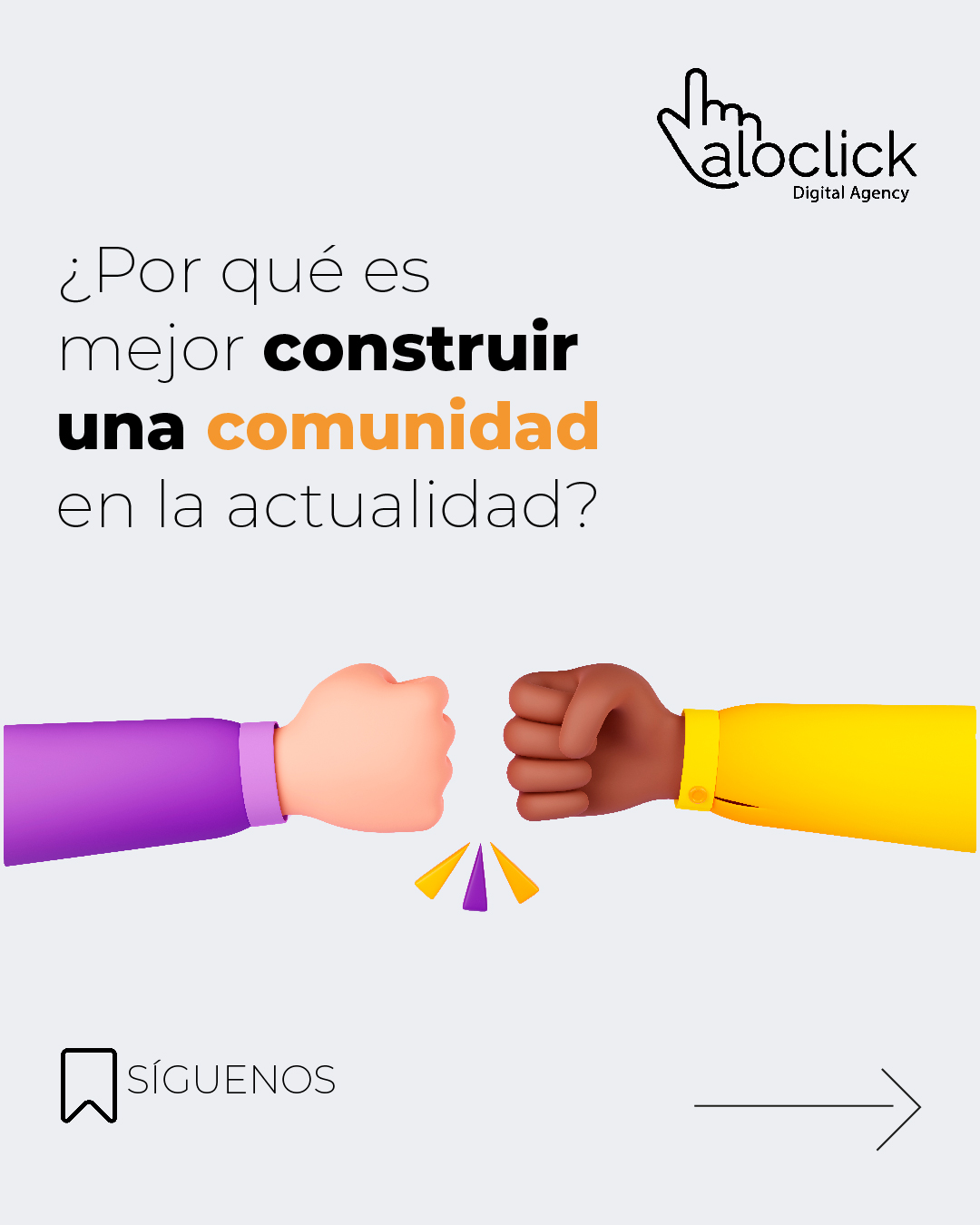 Construir comunidades en Colombia en lugar de simples consumidores
