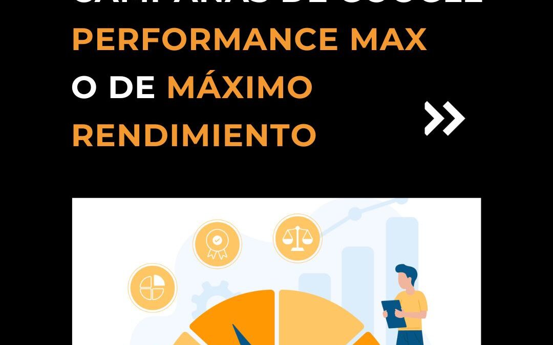 Campañas de Google Performance max o de Máximo rendimeinto