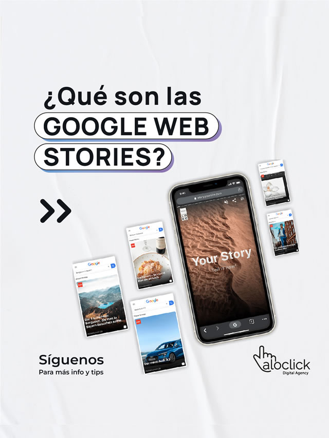 ¿Qué son las Google Web Stories?