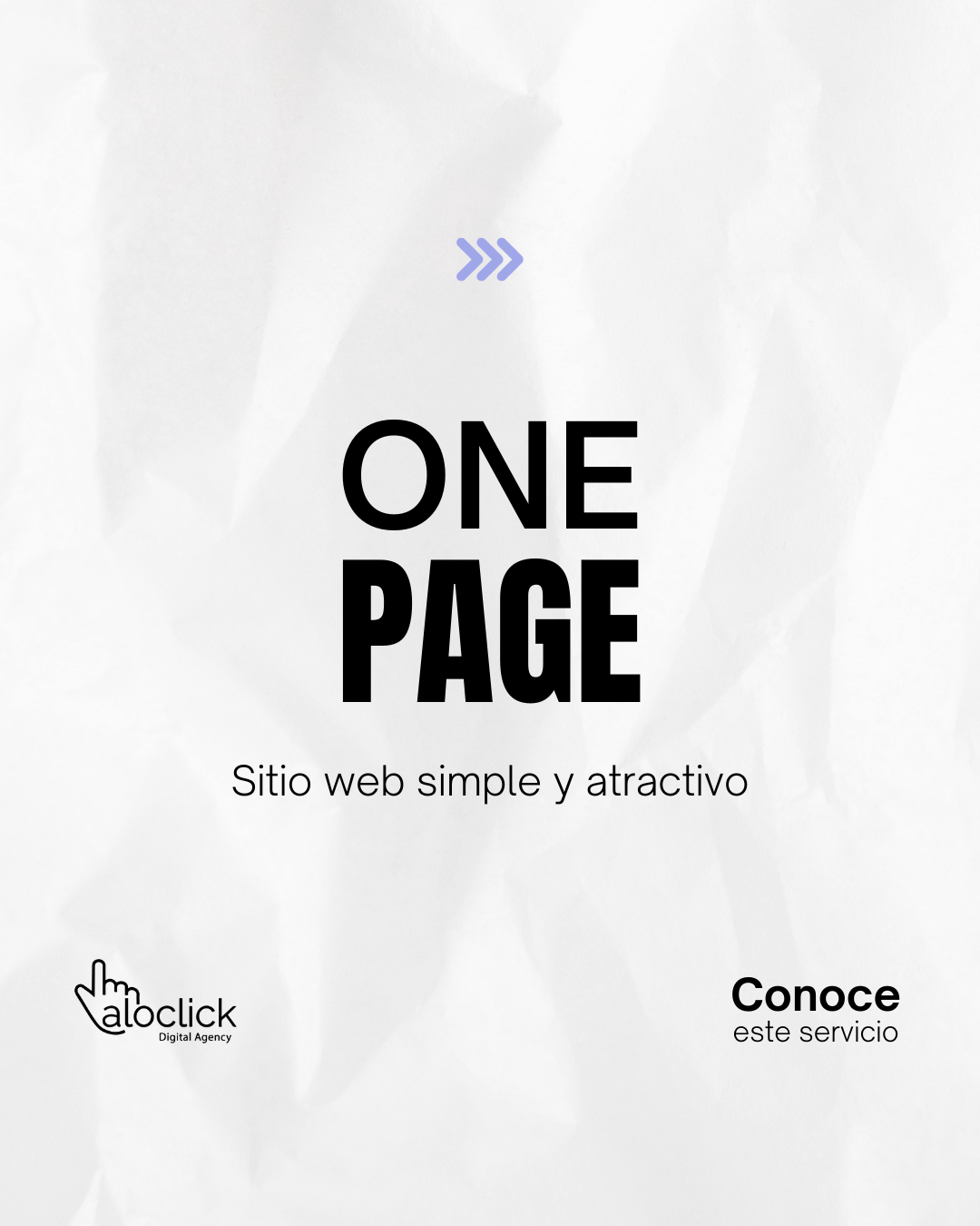 Sitios Web One Page ¿Qué son?