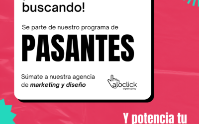 ¡Realiza tu pasantía en una Agencia de Marketing y Diseño!