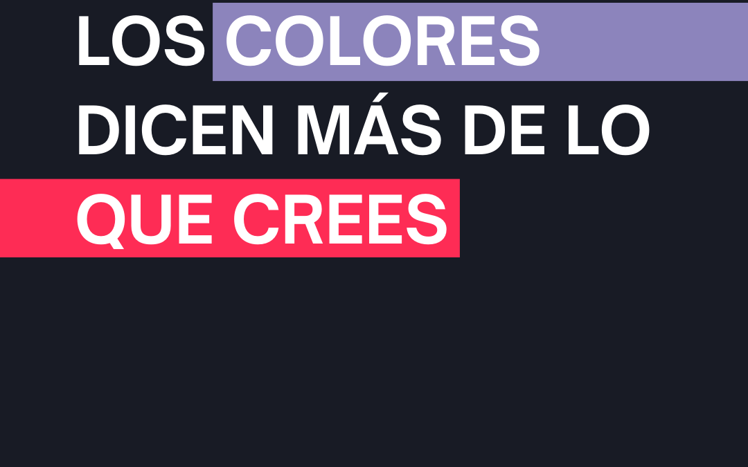 Colores que comunican