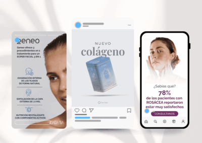 Gestión de redes sociales para Centro de Medicina Estética