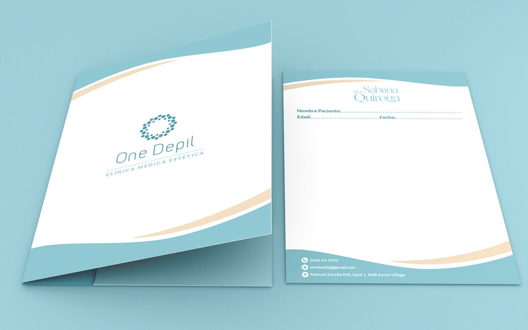 Diseño de Papelería para Clínica