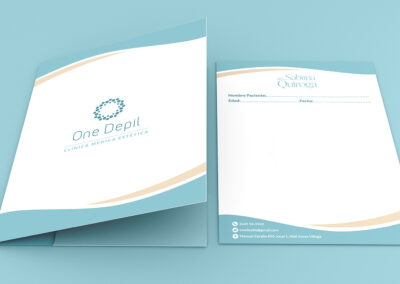 Diseño de Papelería para Clínica